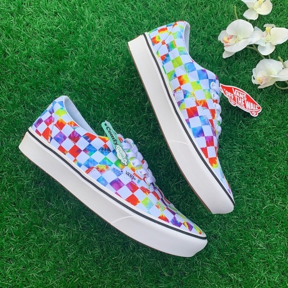 Vans ComfyCush Era Tie-Dye Checkerboard - Picture 3 of 6
